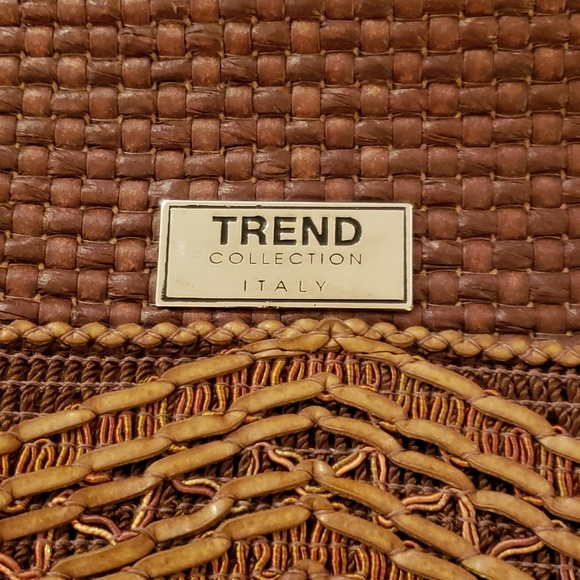 Trends Collection Brown Woven Purse - Picture 4 of 6